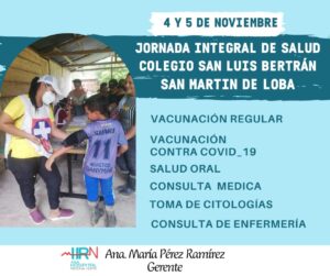 JORNADA DE SALUD Y VACUNACION